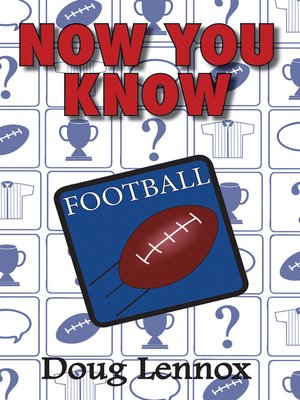 cover image of Now You Know Football